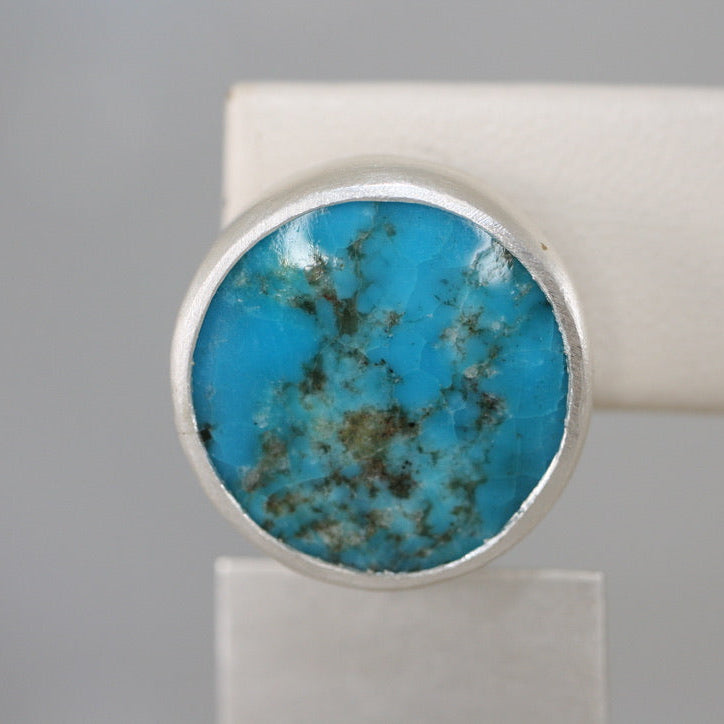 Kara Dangle Drop Earrings – Turquoise & Sterling Silver