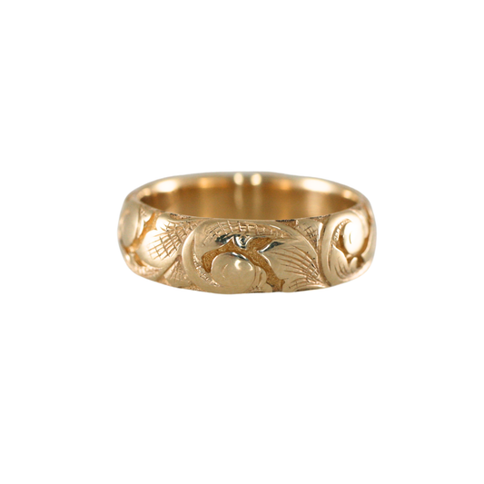 Slim Acanthus Ring