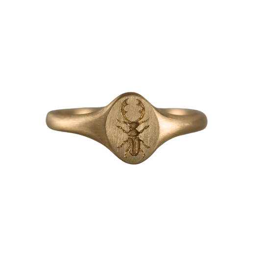 Mini Stag Beetle Signet