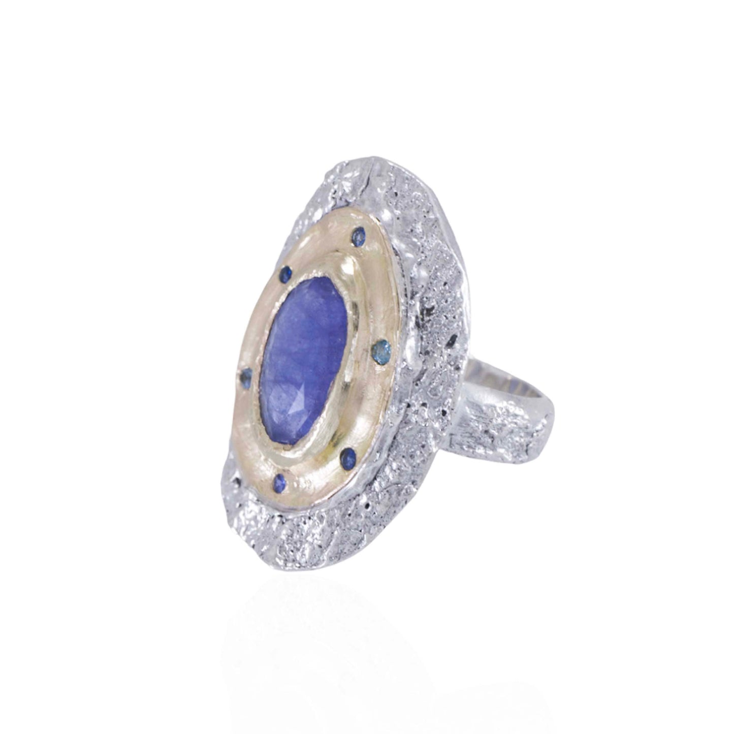 Fragmented Tanzanite Ring