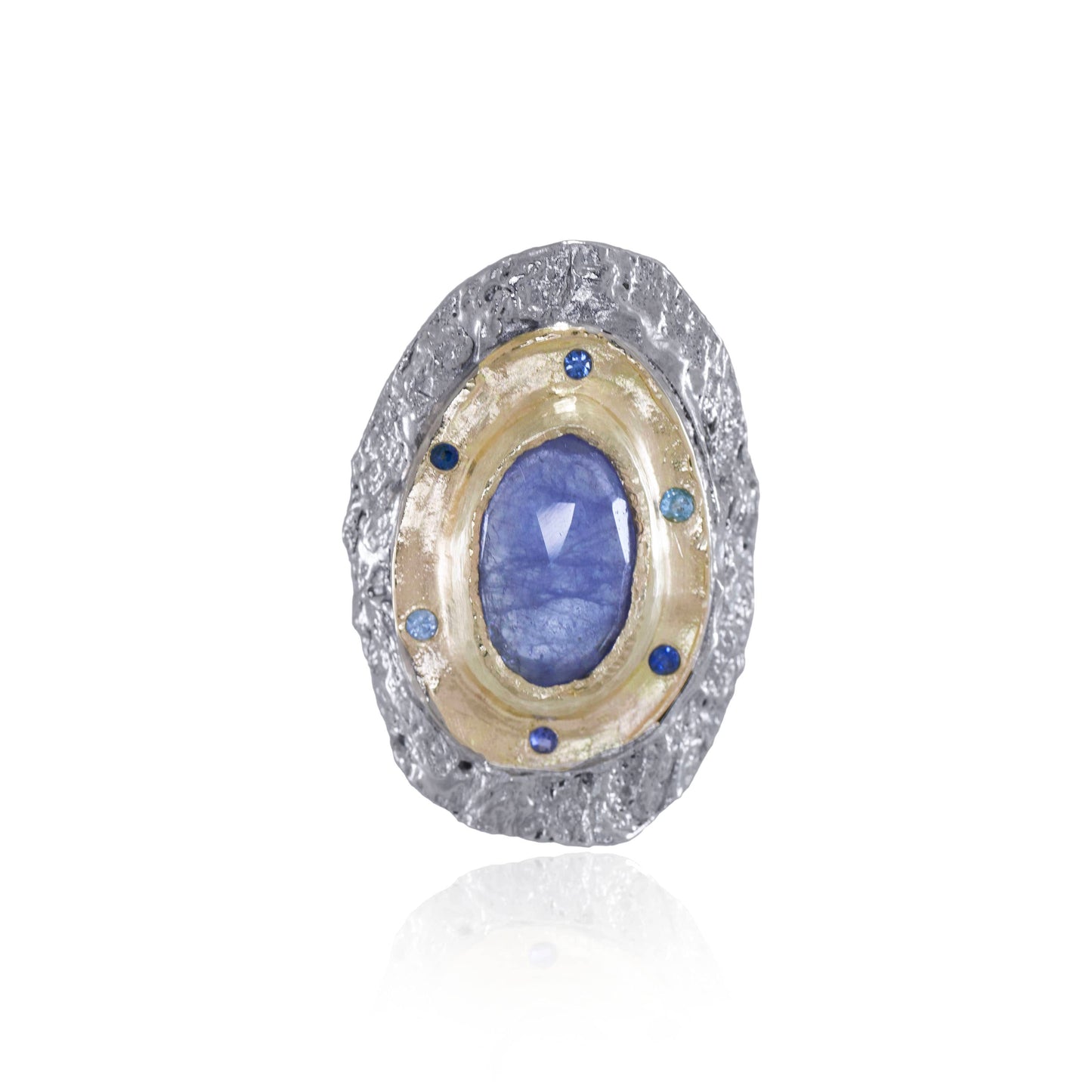 Fragmented Tanzanite Ring