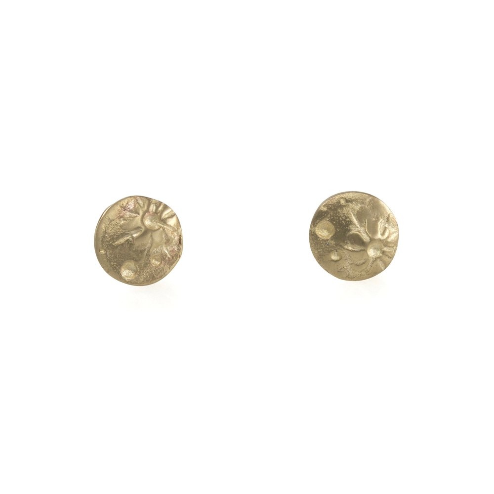 Tiny Moon Studs