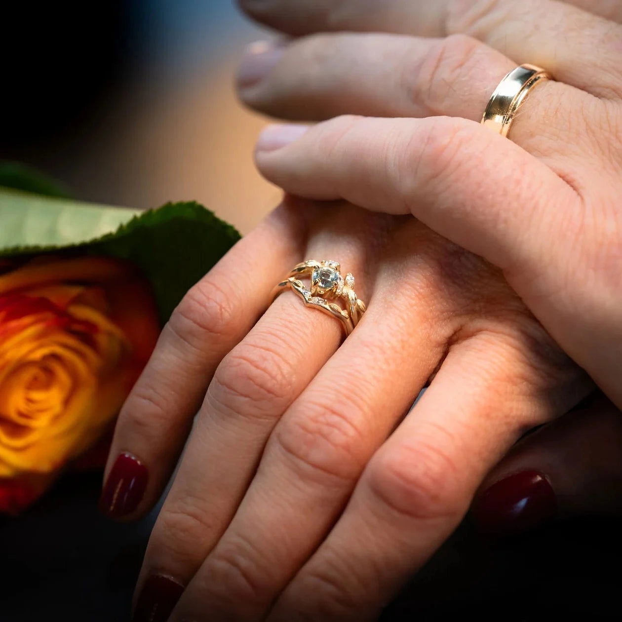 Comfort Fit Wedding Band - 14k Gold