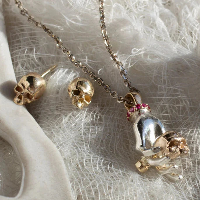 Skull Stud Earrings - (H)Ear Me Afterlife