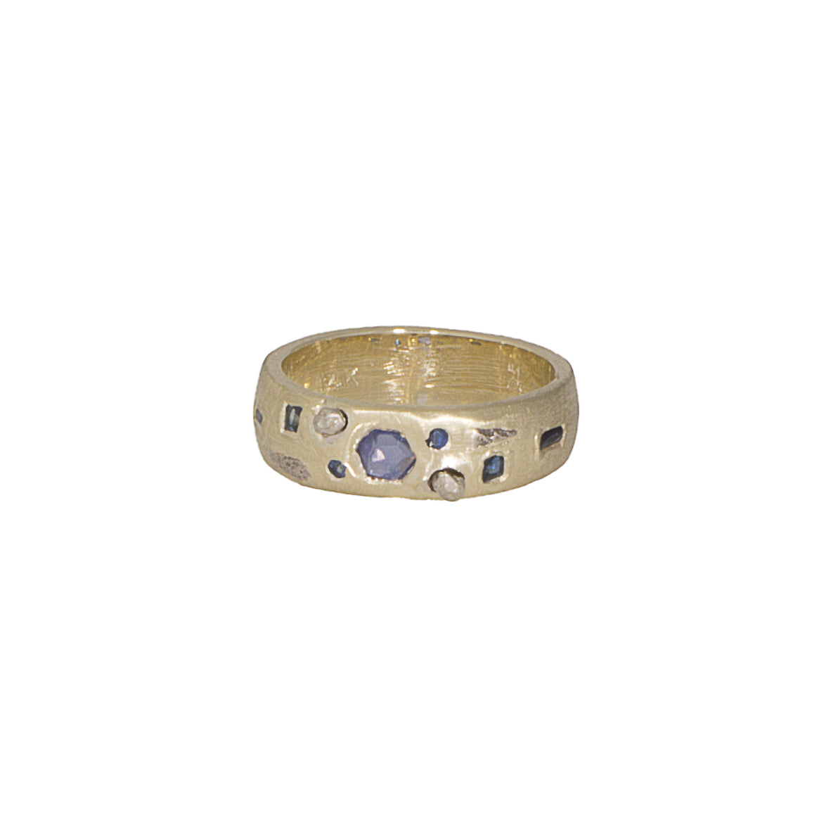Sapphire Agapi Band