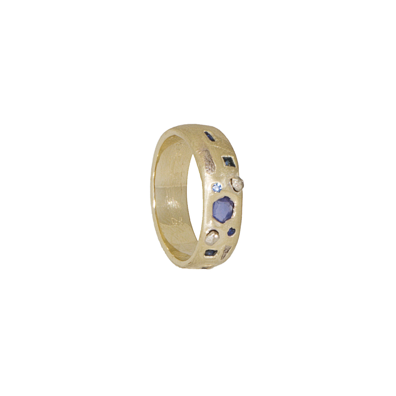 Sapphire Agapi Band