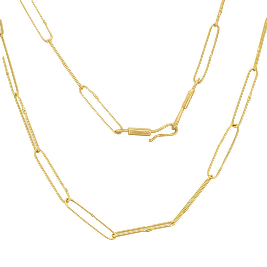 Paperclip Chain -18k