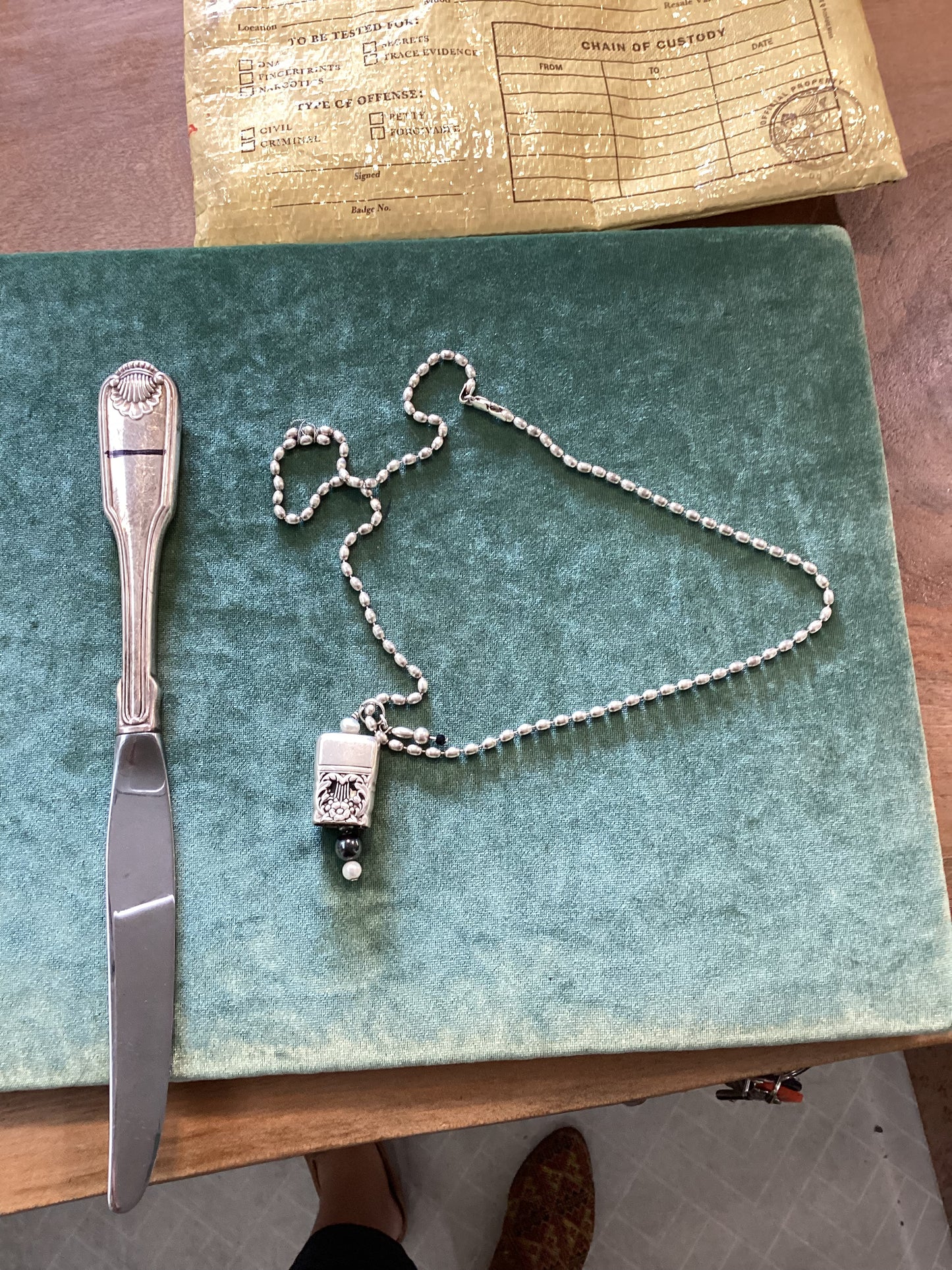 Spoon repair for Karen Fabricius