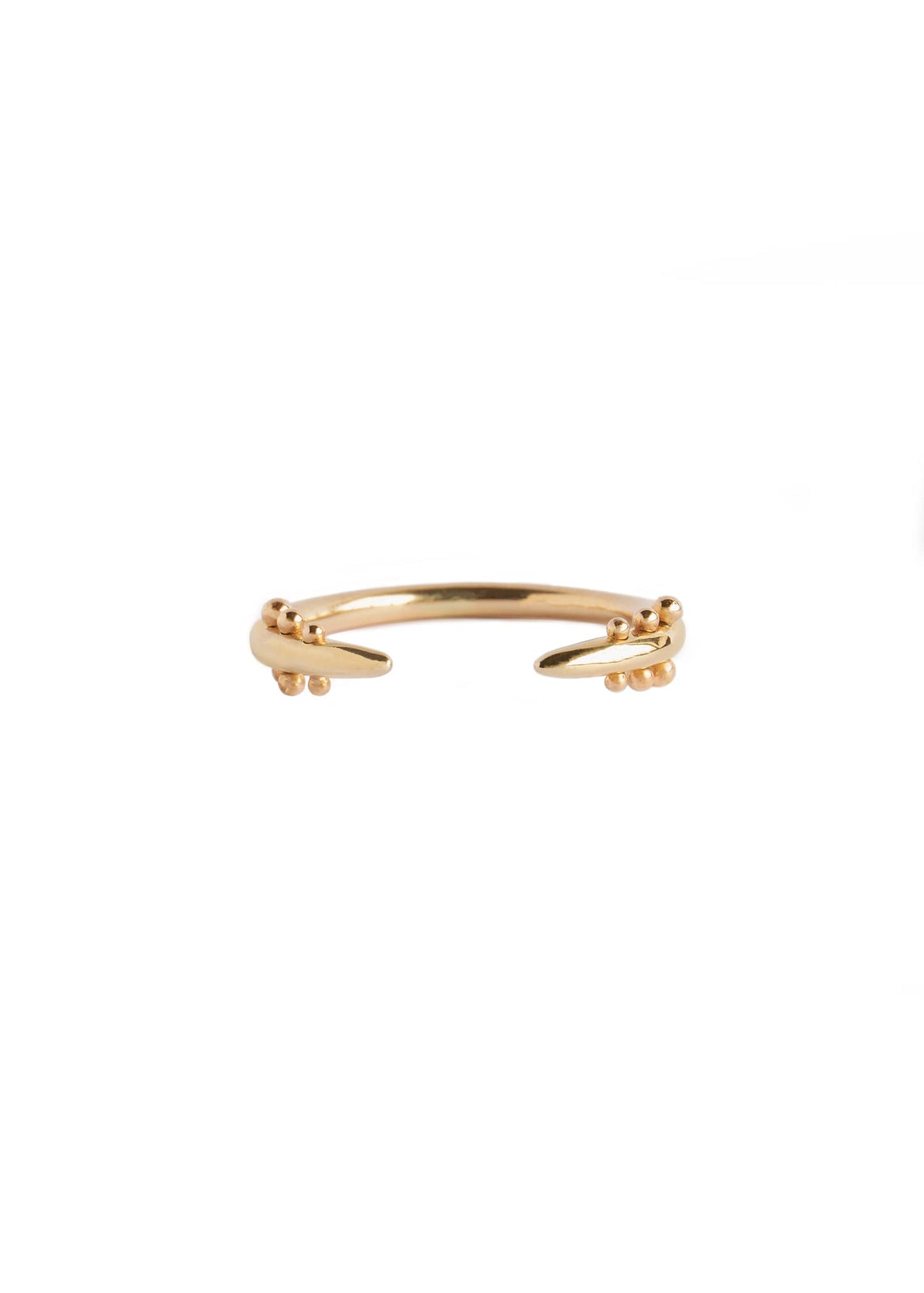 Plain Kuli Ring - 14k Yellow Gold