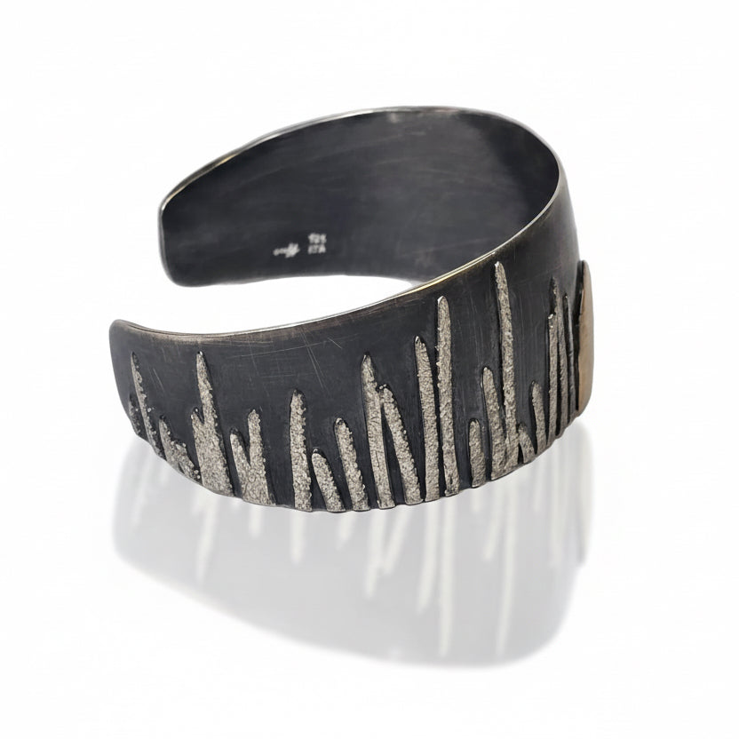 Moonrise Cuff Bracelet - Mixed Metals