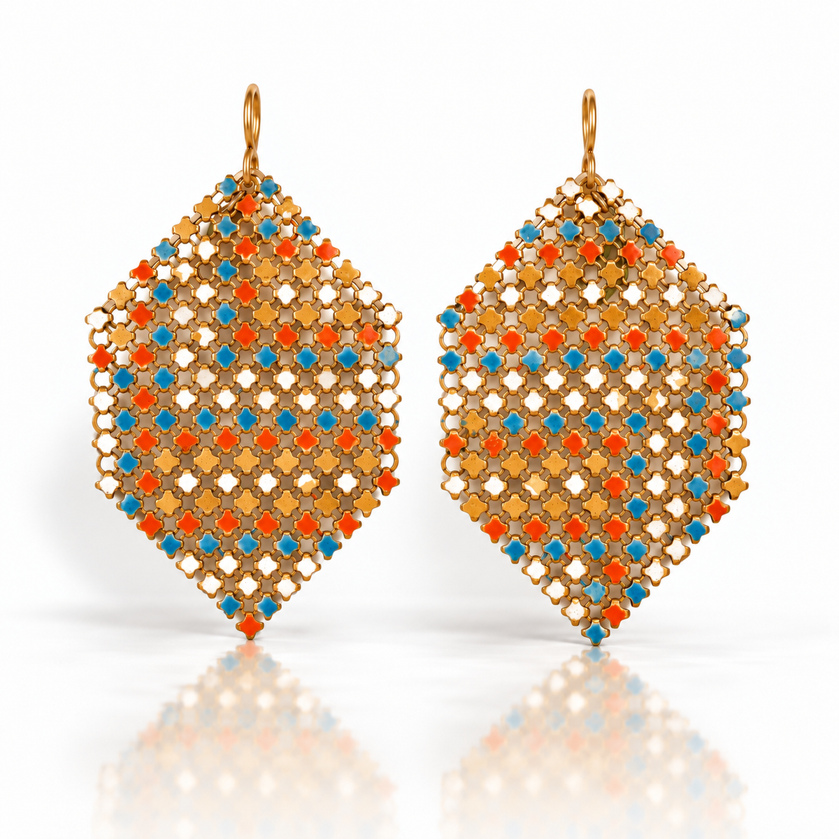 Verano Vintage Mesh Earrings