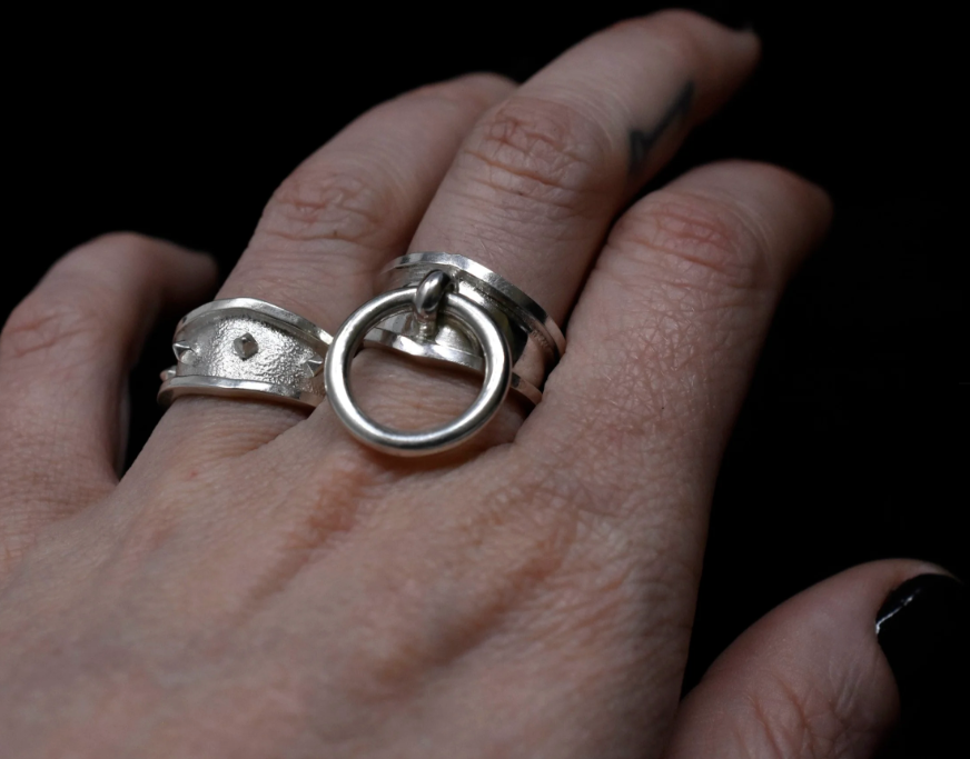 Palisades Ring - Oxidized Sterling Silver