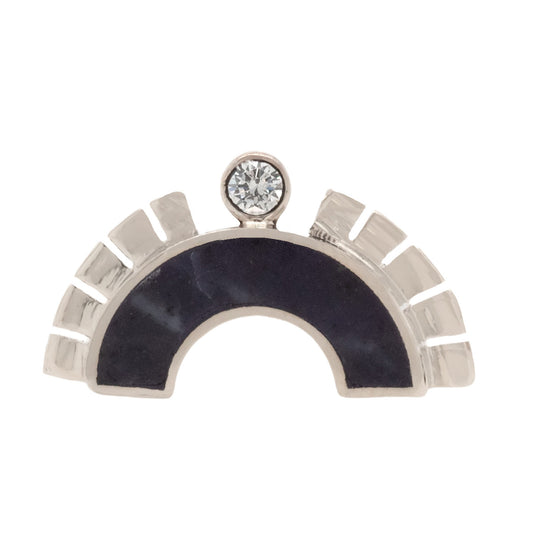 Small Arch Rising Sol Ring Crown