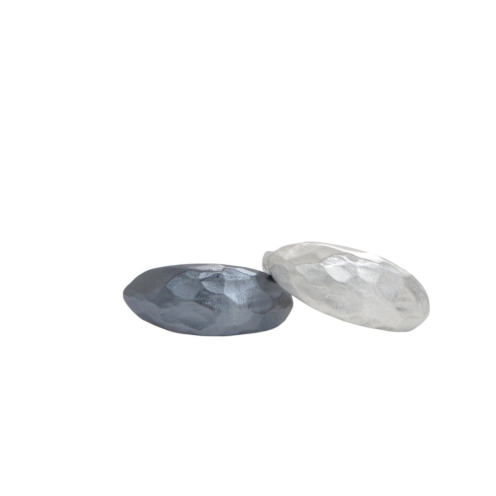 Carved Marquise Signet Ring – Sterling Silver