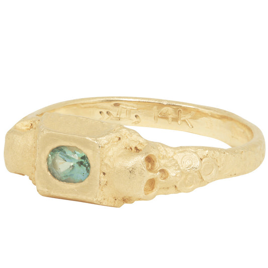 Skull Temple Ring