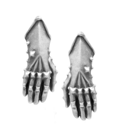 Small Gauntlet Stud Earring