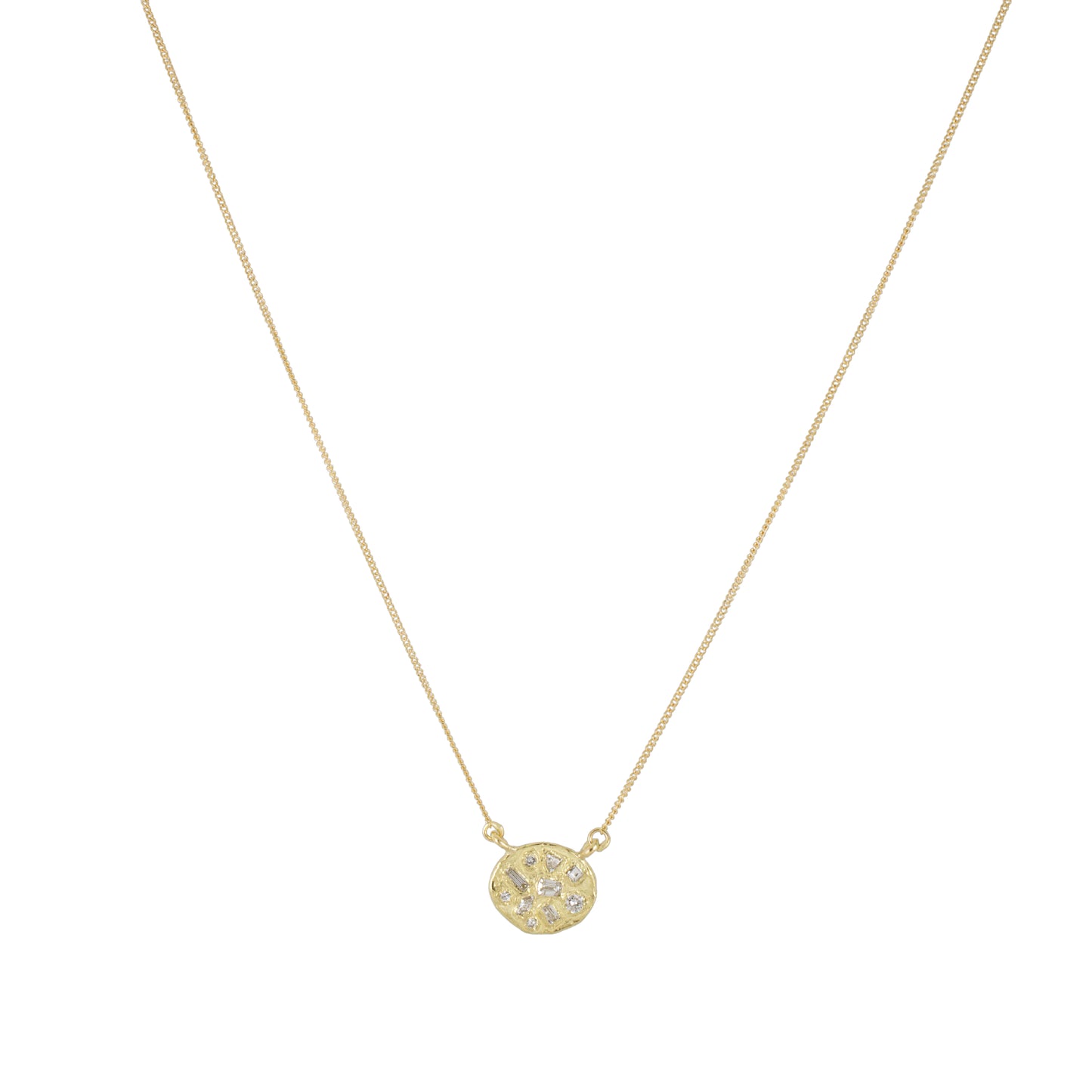 Symplegma Diamond Pendant
