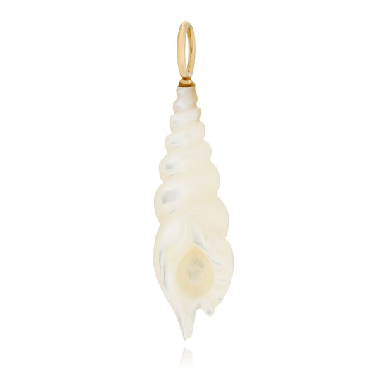 Spiral Shell Charm