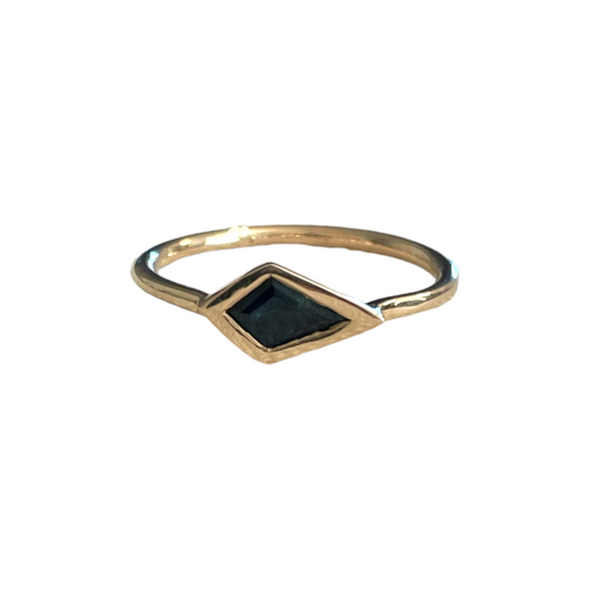 Sapphire Kite Ring