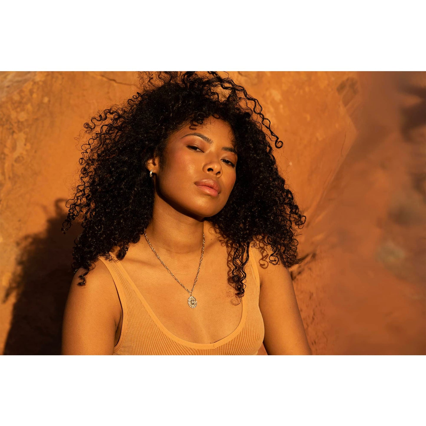 Sedimentary Sparkle Hoops - Sterling Silver