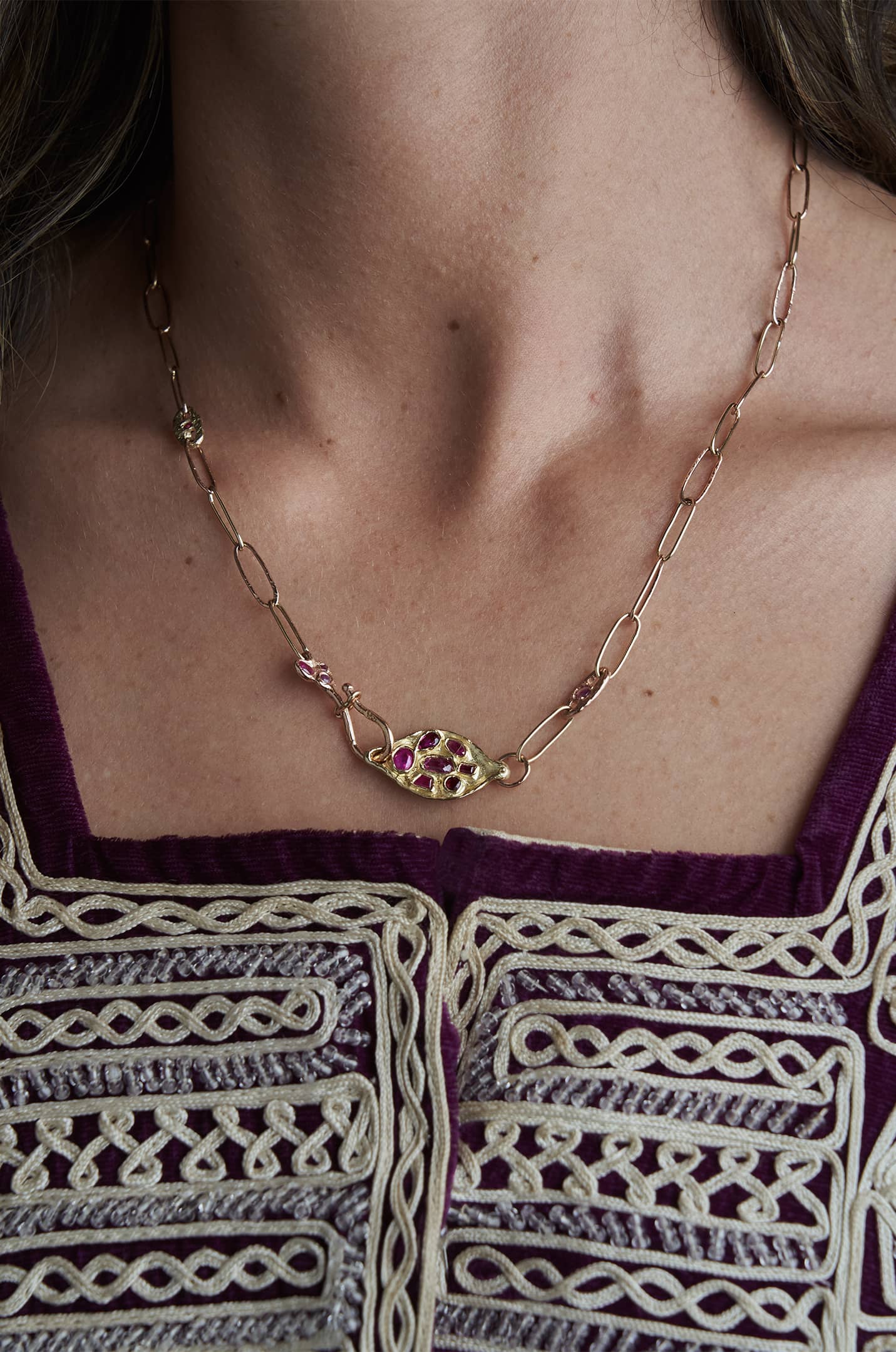 Frankincense Paperclip Chain