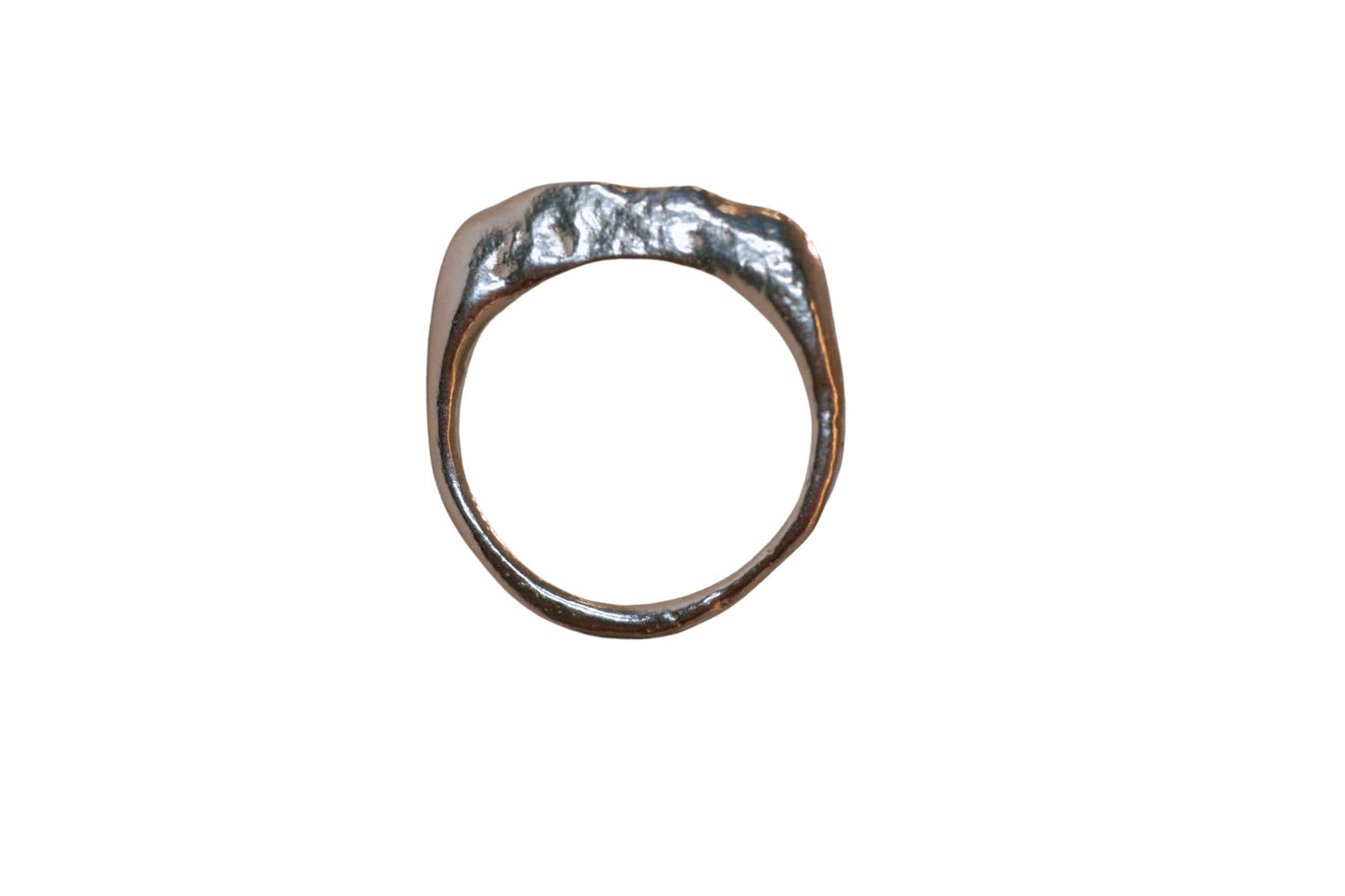 Canyon Ring • Sterling Silver • Sculptural Band