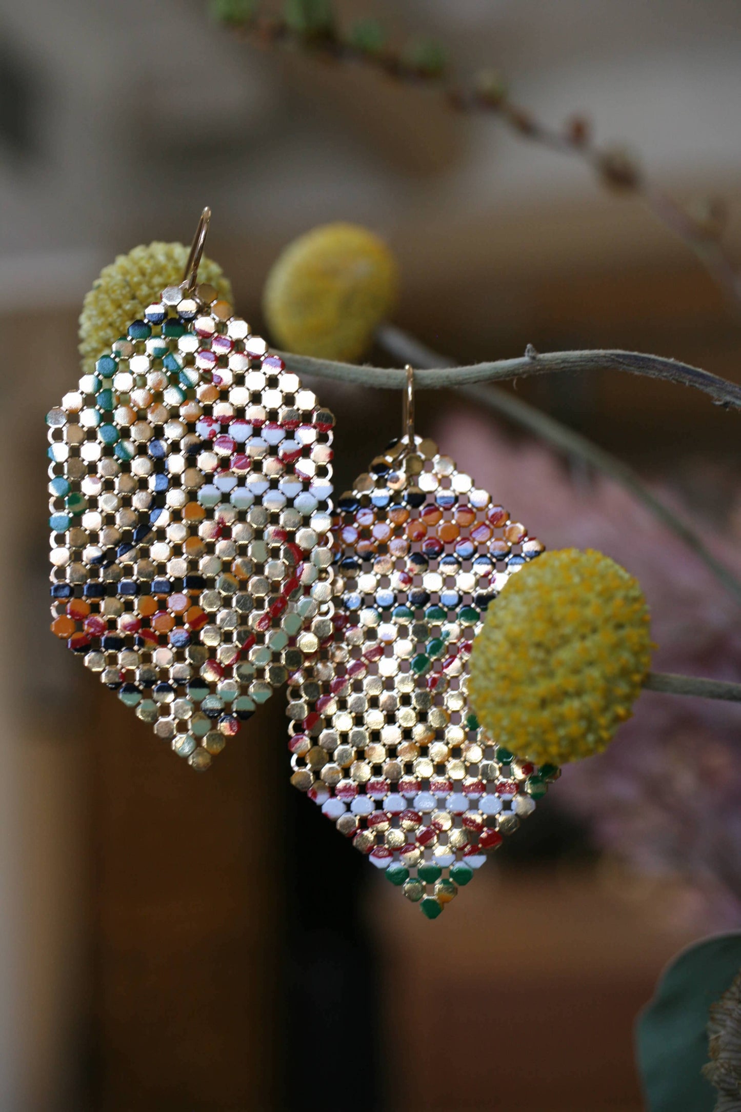 Graffiti Earrings - Large