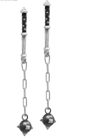 Chain Morningstar Earrings