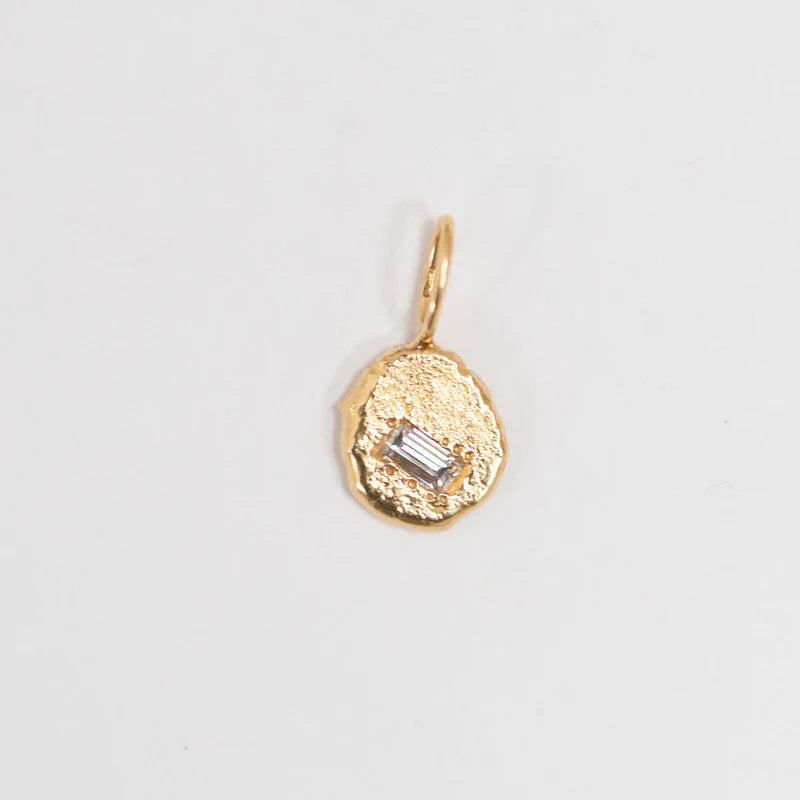 Ore Charms - Diamond & 14K Yellow Gold