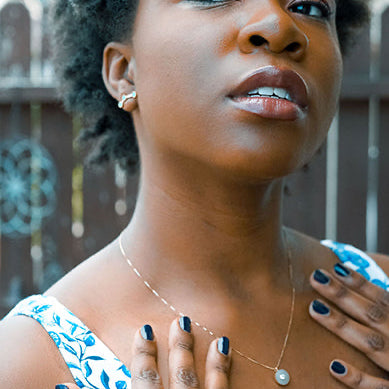 The Cerclen Necklace – 14k Gold, Turquoise & Peridot