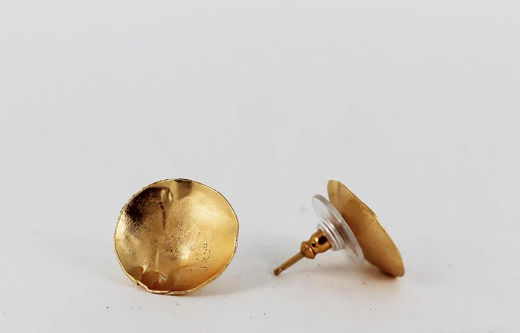 Rose of Sharon Dapped Earrings