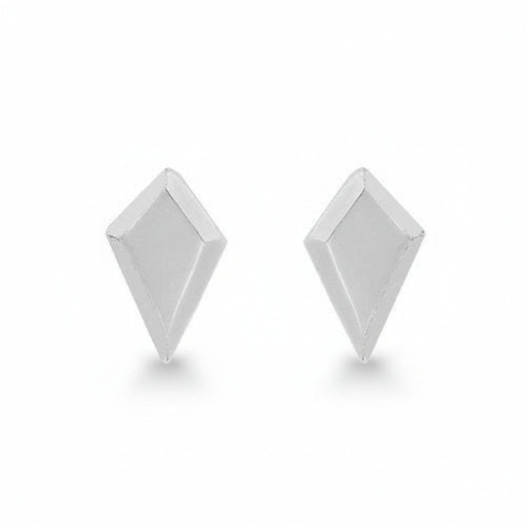 Silver Kite Studs - Sterling Silver Earrings