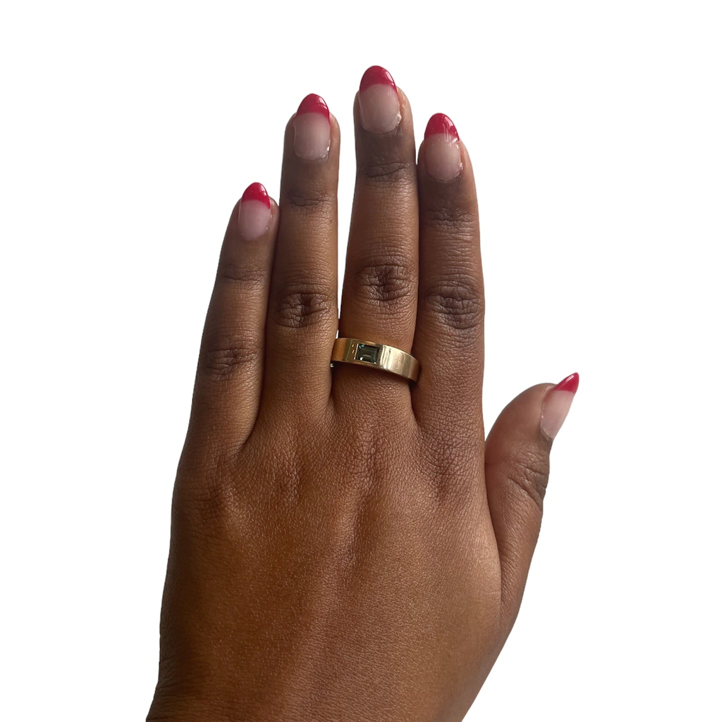 The Song Song Ring - 14k Gold & Montana Sapphire