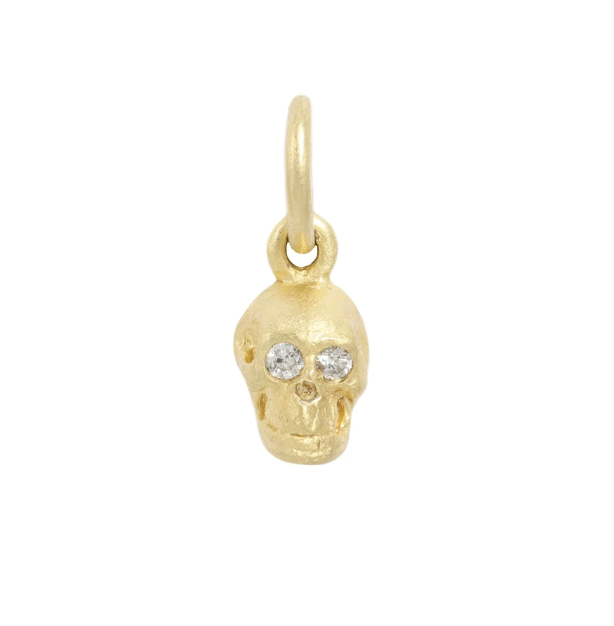 Crypta Pendant - Diamond & 14k Gold