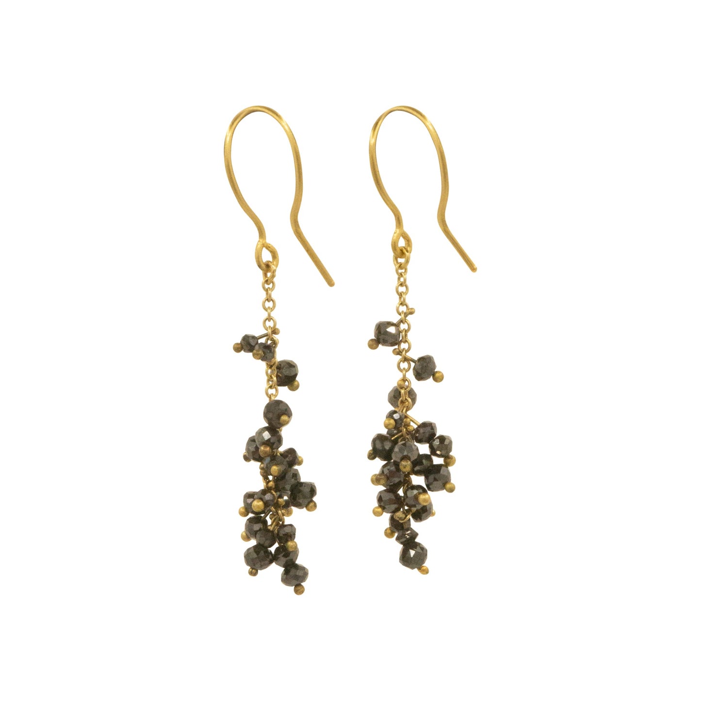 Tephra Earrings - Black Diamond