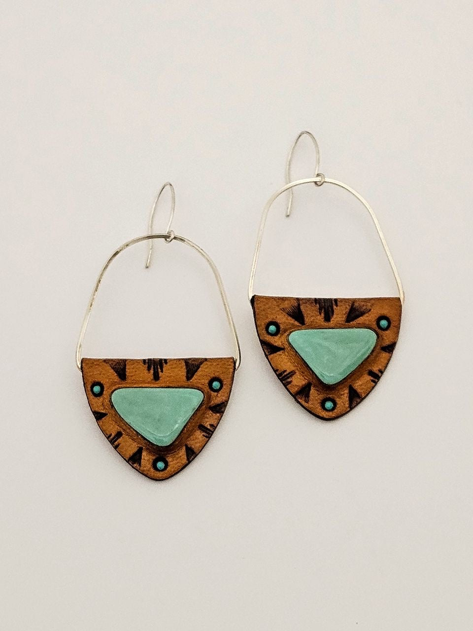 Tyrone Shield Earrings