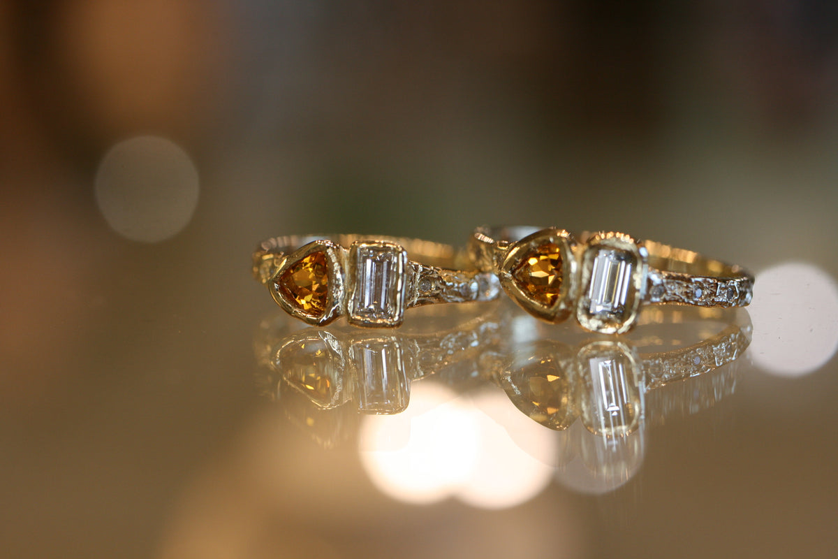 Custom Rings for Nadia Mousleh