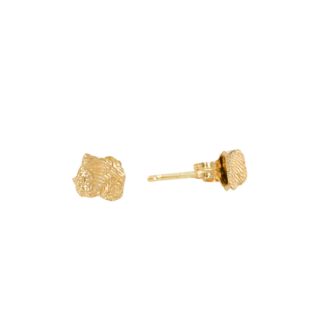 14k Gold Sandia Fragmented Studs