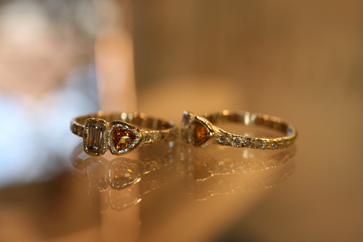 Custom Rings for Nadia Mousleh