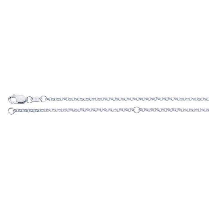 Rolo Chain Necklace - Sterling Silver Classic Cable Chain