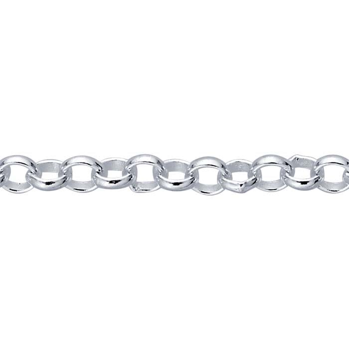 Rolo Chain Necklace - Sterling Silver Classic Cable Chain