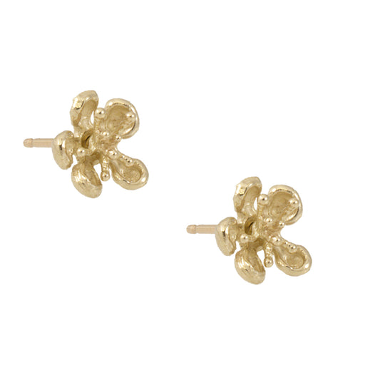 Kinetic Flower Studs