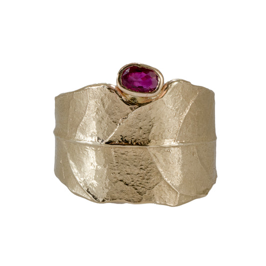 Philo Wrap Ring with Burma Ruby