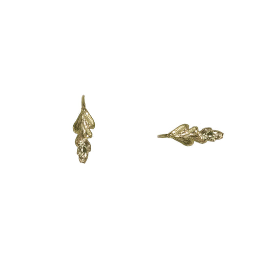Small Fern Stud Earrings
