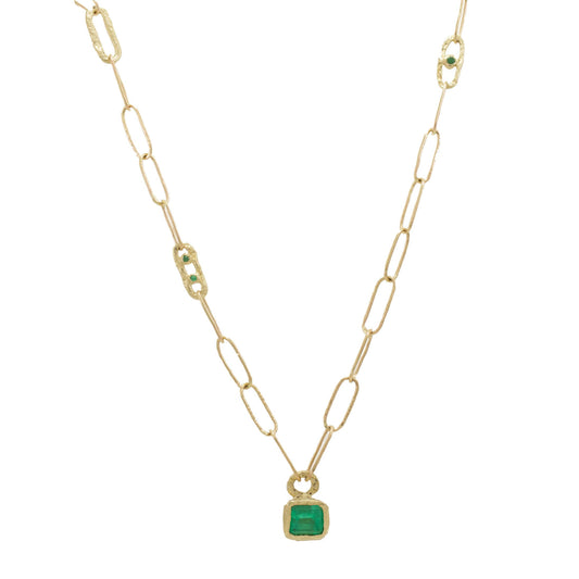 Unorthodox Emerald Necklace