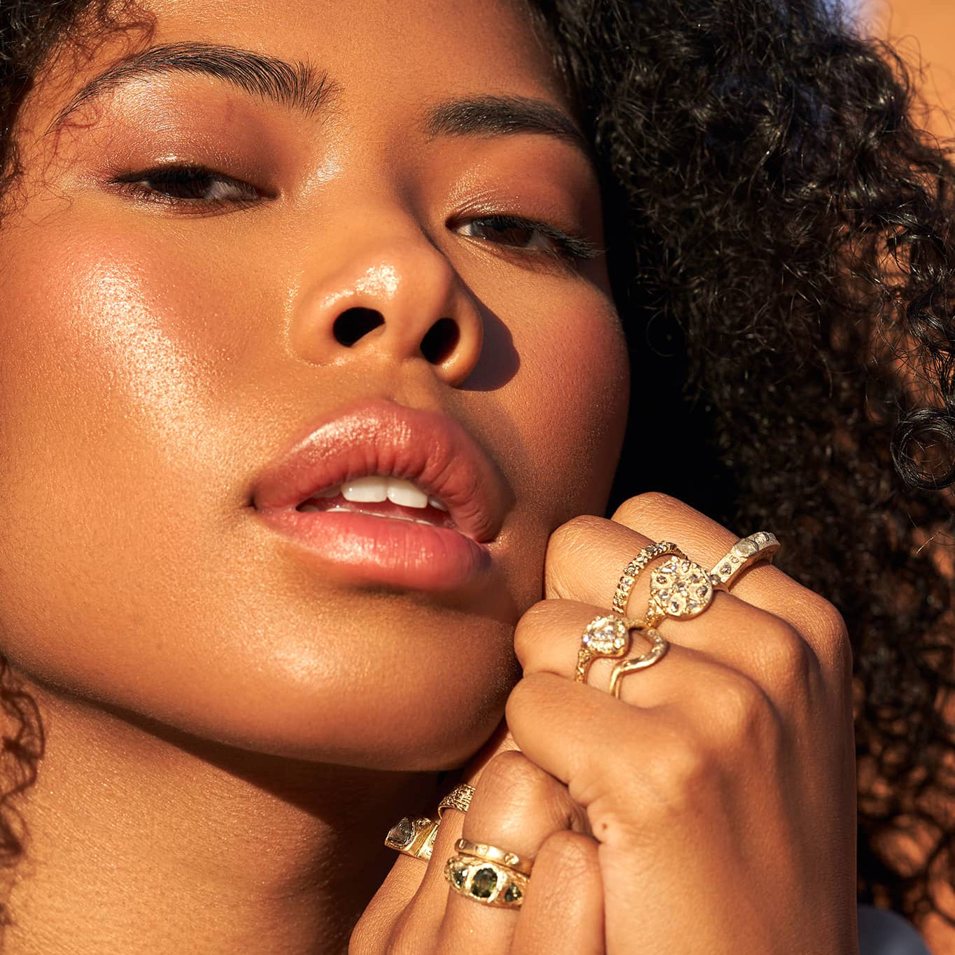 14k Monolithic Sapphire Ring – Montana or Pink Sapphire Trio