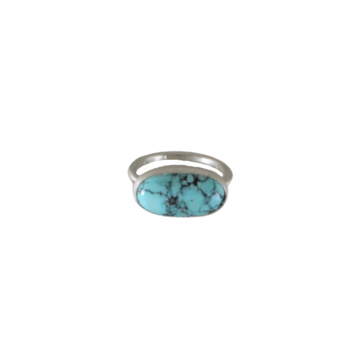 Reclaimed Turquoise Ring Size 8