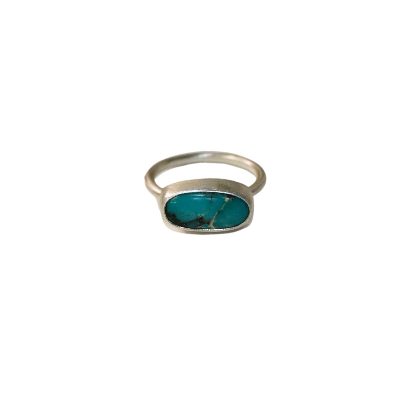 Reclaimed Turquoise Ring Size 9 (B)