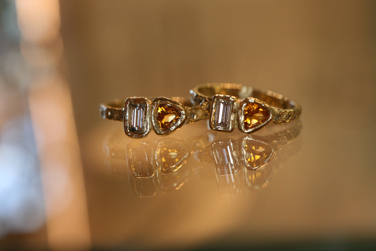 Custom Rings for Nadia Mousleh
