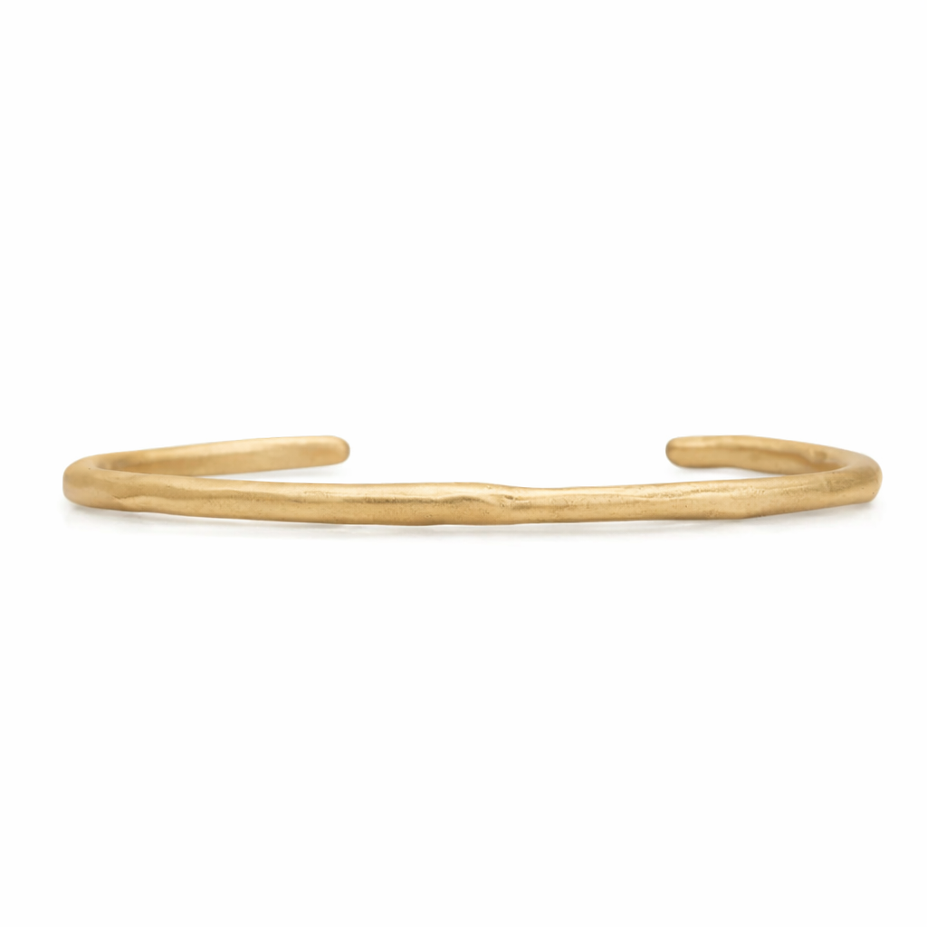 Bronze Narrow Cuff Bracelet